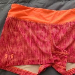Under armour spandex shorts